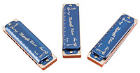 Fender® Midnight Blues Harmonica, 3Pack  