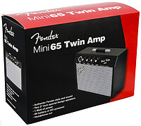 Fender® Mini `65 Twin Amp, black  