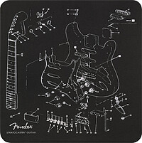 Fender® Mousepad, Exploded Strat®  