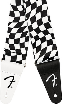 Fender® Poly Strap wavy checkerboard  