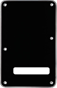 Fender® Strat® Backplate 3ply black  