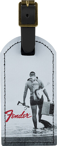 Fender® Vint. Luggage Tag, Scuba Diver  