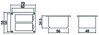 Gotoh Battery Box BB-04W (2x9V)  