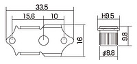 Gotoh SE-780 Mechanik 3L3R * 