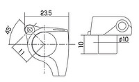 Gotoh SGL-510 Mechanik 3L3R * 