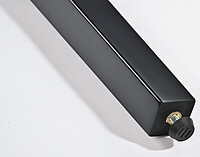 K & M 13922 Klavierbank, schw. pol. Vel. 