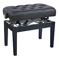 K & M 13963 Klavierbank hydr. bk pol. KL 