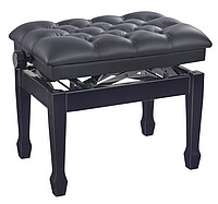 K & M 13965 Klavierbank hydr. bk pol. KL 