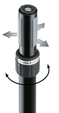 K & M 21364 Distanzrohr Ring Lock 88cm  