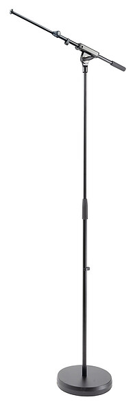 K & M 26020 Mikrofonstativ schwarz  