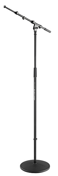 K & M 26145 Mikrofonstativ schwarz  