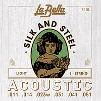 La Bella 710 Silk & Steel Acoustic *  