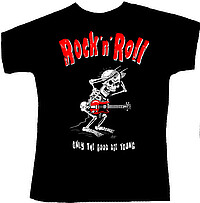 T-​Shirt schwarz Only the good XXL  