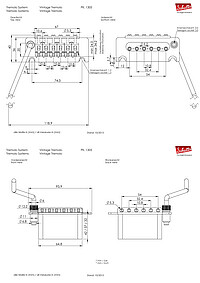 Schaller/KTS Vintage Tremolo 42mm chrome 