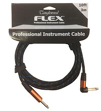 Tanglewood Flex Kabel bl/​bk 3m angled  