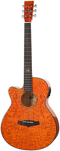 Tanglewood TA4CEHNLH Azure S.​Folk SA LH  