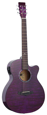 Tanglewood TA4CEPU Azure SuperFolk purp. 