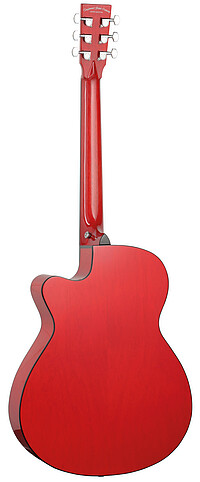 Tanglewood TA4CERD Azure SuperFolk red  