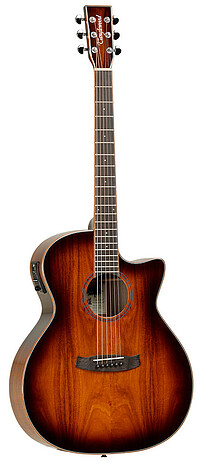 Tanglewood TW4E VC Koa Winterleaf Exotic 