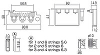 Wilkinson VS-100N Tremolo honed gold  